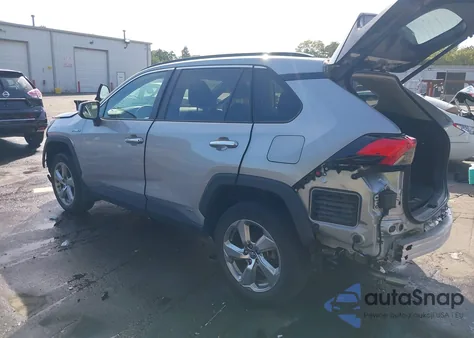 2020 Toyota Rav4 Hybrid Limited from USA, damaged, VIN 2T3DWRFV0LW051537